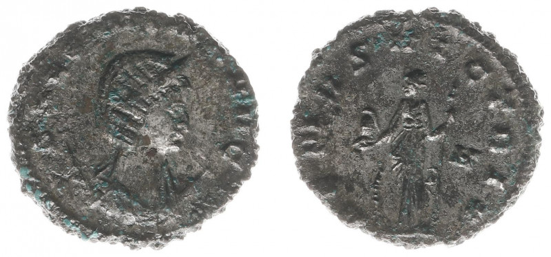 Salonina - BI Antoninianus (Rome AD 265-62, 265-67, 4.17 g) - SALONINA AVG, diad...