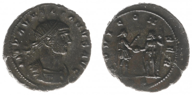 Aurelianus (270-275) - Bi Antoninianus (Siscia AD 272, 4.29 g) - Radiate and cui...