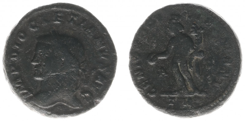 Diocletianus (284-305) - BI Follis (Trier AD 298-99, 9.09 g) - IMP DIOCLETIANVS ...