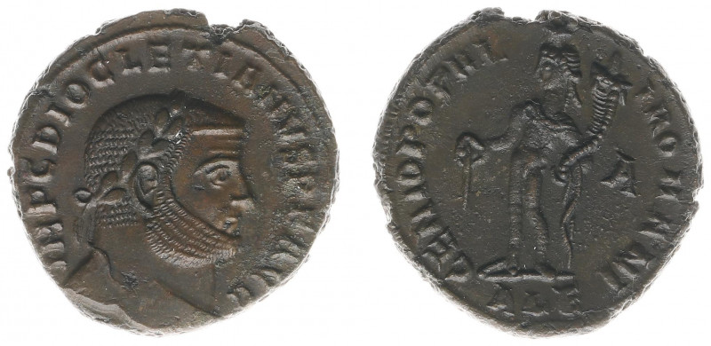 Diocletianus (284-305) - AE Follis (Alexandria AD 294-95, 9.96 g) - IMP C DIOCLE...