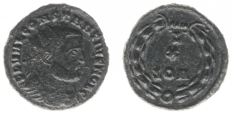 Constantius I Chlorus (293-306) - Bronze post-reform radiate (Ticinum AD 299, 3....