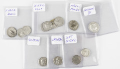 Special lot of 13 AR Denarii: 1 x Vespasian; 1 x Hadrian; 2 x Septimius Severus; 3 x Elagabalus; 4 x Severus Alexander; 1 x Maximinus; 1 x Gordian III...