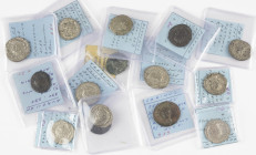 A mixed lot with Roman Antoniniani: 4 x Postumus, 4 x Volusianus, Carinus, Trebonianus Gallus, Salonina, Aurelianus, Probus etc. - in total 15 coins i...