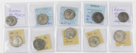 Lot 10 x Antoniniani: 1 x Gordian III RIC 95; 2 x Philip I RIC 3, 28c; 2 x Valerian RIC 12, 106; 2 x Gallienus RIC 10, 181; 3 x Postumus RIC 64, 75, 3...