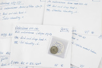 A small collection of Roman coins: 6 Antoniniani (Numerianus, Diocletianus, Victorinus, Valerianus, Traianus Decius and Philippus II), a bi. small Fol...