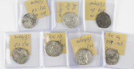 Lot 7 x Antoniniani Gallienus minted in Cologne with different RIC numbers: 10; 18; 42; 44; 49; 54; 58 - VF-VF+