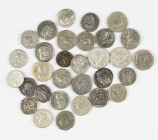 A small lot replica's of Roman silver coinage, for study and learning purposes, appr. 30 pieces in better grades, please view