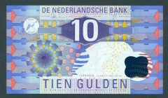 Netherlands - 10 Gulden 1997 IJsvogel (Mev. 50-1 / AV 38.1a.2) - Proefserie #0394 met enkele laag DAR-vernis - UNC