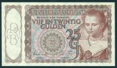 Netherlands - 25 Gulden 1943 I Prinsesje II (Mev. 78-1b / AV 50.1b) - UNC/UNC-