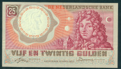 Netherlands - 25 Gulden 1955 Huygens (Mev. 83-1b / AV 55.1b) - UNC