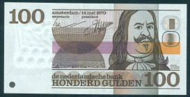 Netherlands - 100 Gulden 1970 De Ruyter (Mev. 122-1 /AV 86.1b.2 / PL103c) - UNC