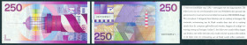 Netherlands - 250 Gulden 1985 Vuurtoren VARIANT: serie 0001 (!) (Mev.-, cf. Mev. 134-1 / AV-, cf. AV 93.1 / PL-, cf. PL110) - regular series 4000-4667...