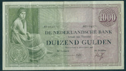 Netherlands - 1000 Gulden 1926 Grietje Seel (Mev. 152-3 / AV 106A.3) - ZF