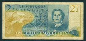 Nederlands Nieuw Guinea - 2½ Gulden 8 december 1954 Juliana (P. 12) - F/ZF