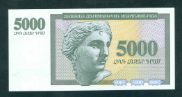 Armenia - 5000 Dram 1995 (P. 40) - UNC