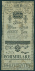 Austria - Wiener Stadt Banco - 'Formulare' 50 Gulden 1.11.1784 (P. A18b) - tape repair upper left corner / small holes/tears - F