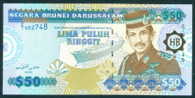 Brunei - 50 Ringgit 1996 (P. 25) - a.UNC/UNC