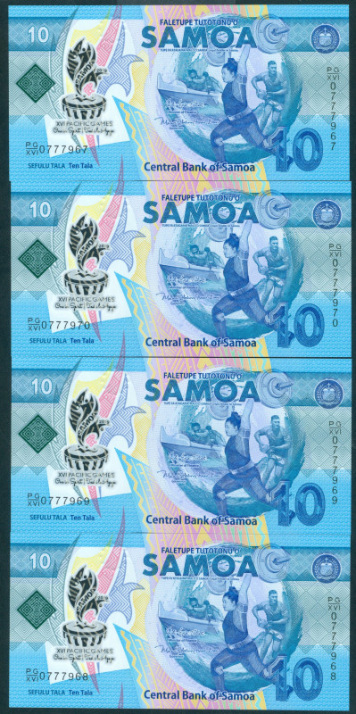 Samoa - 10 Tala 2019 Polymer (P. New) - XVI Pacific Games commemorative - consec...