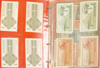 Overzeese Gebiedsdelen - Album banknotes Surinam including 2½ Gulden 1961 + 1967, etc.