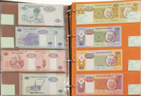 Afrika - Album banknotes Afrika including Algeria, Angola, Botswana, Botswana, Burundi, Cape Verde, Congo + Egypte - all described with Pick catalog n...