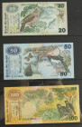 Ceylon / Sri Lanka - Album collection banknotes Sri Lanka 1969-2010 including 50 + 100 Rupees 1979 (P. 87-88), 1000 Rupees 1987 (P. 101), etc. - Total...