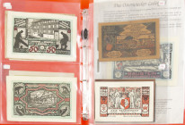 Duitsland - Nice collection of Leather money from Osterwieck all in beautifull condition. Including high catalog valued notes (Grabowski numbers 350-3...