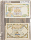 Frankrijk - Album collection banknotes France 1929-1997 - Total 90 pcs.