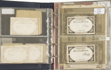 Frankrijk - Album banknotes France: Assignats 1791-1796 - Total 40 pcs.