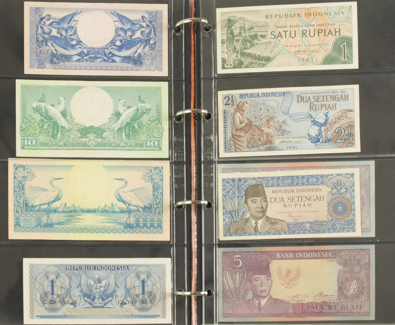 Indonesië - Album banknotes Indonesia 1945-2006 all described with Pick catalog ...