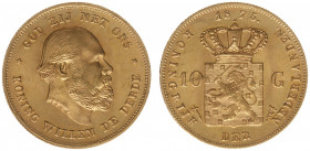Nederland - Gouden Tientjes 1875 - 1933 - 10 Gulden 1875 - Gold - XF/UNC
