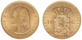 Nederland - Gouden Tientjes 1875 - 1933 - 10 Gulden 1897 - Gold - a.XF
