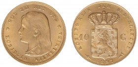Nederland - Gouden Tientjes 1875 - 1933 - 10 Gulden 1897 - Gold - XF