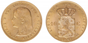 Nederland - Gouden Tientjes 1875 - 1933 - 10 Gulden 1897 - Gold - XF/UNC