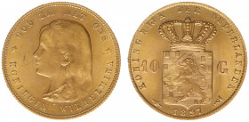 Nederland - Gouden Tientjes 1875 - 1933 - 10 Gulden 1897 - Gold - XF/UNC