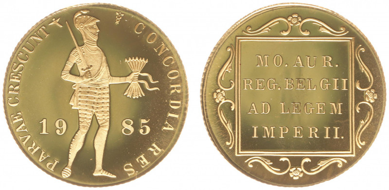 Nederland - Gouden Dukaten - Gouden Dukaat 1985 - Proof