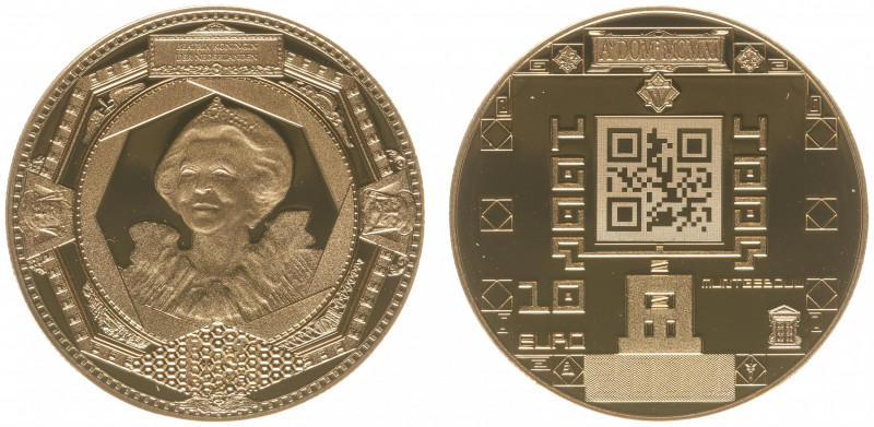 Nederland - Euro's - 10 Euro 2011 '100 jaar Muntgebouw' - Gold - Proof