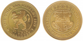 Nederland - 50 Uniedaalders 1979 - Gold - Proof