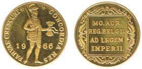 Nederland - Penning 'Golden Dukaat 1966' - Gold 6,97 gram .923 - Proof