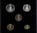 Nederland - Euro Serie 1998 'Escher' waarbij 100 Euro - Gold 3,5 gram .916 - Proof