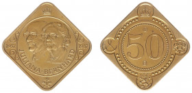 Nederland - Medal 'Juliana & Bernhard' - Gold 4.95 gram .585 - UNC
