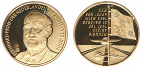 Nederland - Penning 2004 'Bernhard - In Memoriam' - Gold 3.5 gram .916 - Proof