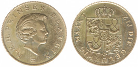 Nederland - Penning Prinses Beatrix - Gold 3,70 gram .750 - Proof