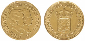 Nederland - Penning Koninklijk Huis - Gold 3,91 gram .585 - UNC