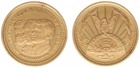 Divers - Penning In memoriam John F. Kennedy, Martin Luther King, Robert E. Kennedy - Gold 3.3 g. .900 - Proof