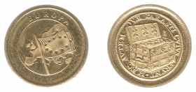 Divers - Golden Europa Penning Europa - Gold 0,50 gram .585 - Proof