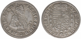Austria - Empire - Erzherzog Ferdinand (1564-1595) - Taler nd., Hall (Dav.8094ff) - Obv: Half length armored bust right with sword and shouldered scep...