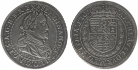 Austria - Empire - Ferdinand II (1590-1637) - Taler 1624, Graz (KM521, Her.420, Dav.3106) - Obv: Armoured and draped bust right within laurel wreath b...