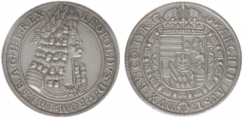 Austria - Empire - Leopold I (1657-1705) - Taler 1700, Hall (KM1303.4, Her.648, ...