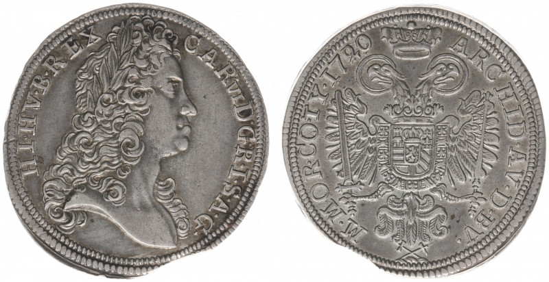 Austria - Empire - Karl VI (1711-1740) - ½ Taler 1720, Kuttenberg (KM--, Her.509...