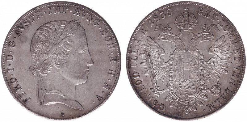 Austria - Empire - Ferdinand I (1835-1848) - Taler 1838-A (KM2240, Her.135, ANK1...